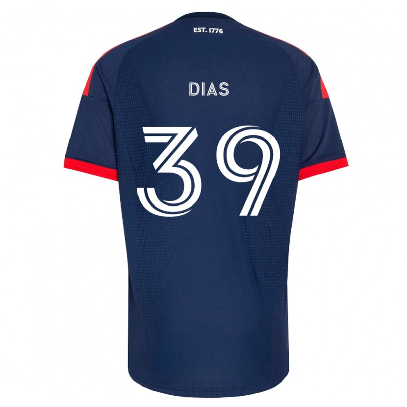Danxen Dames Marcos Dias #39 Koninklijk Blauw Rood Wit Thuisshirt Thuistenue 2026/27 T-Shirt België