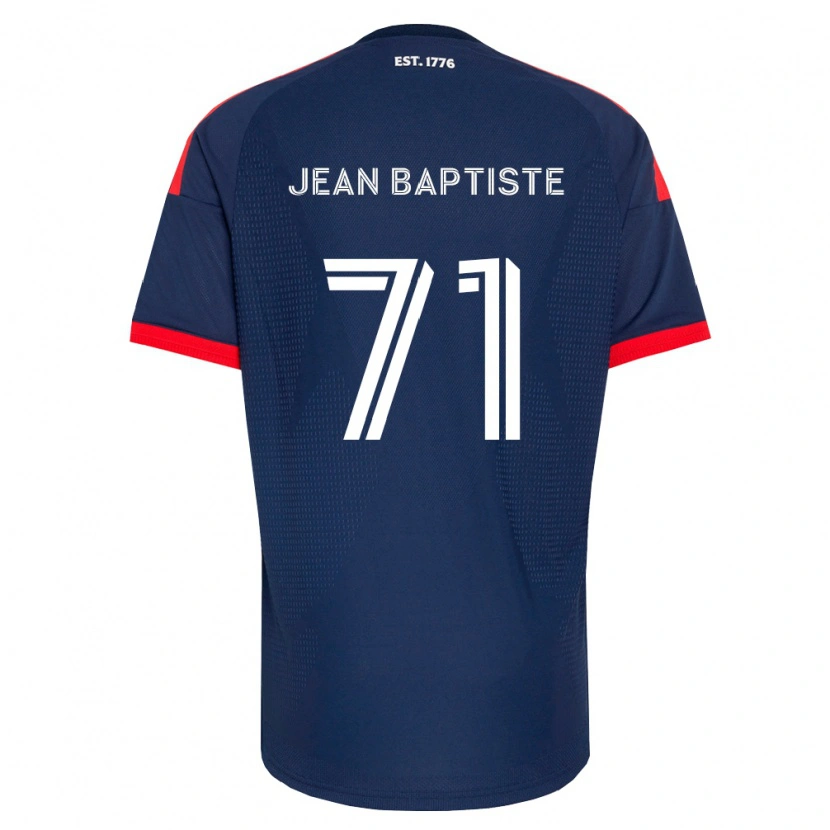 Danxen Dames Matthew Jean Baptiste #71 Koninklijk Blauw Rood Wit Thuisshirt Thuistenue 2026/27 T-Shirt België