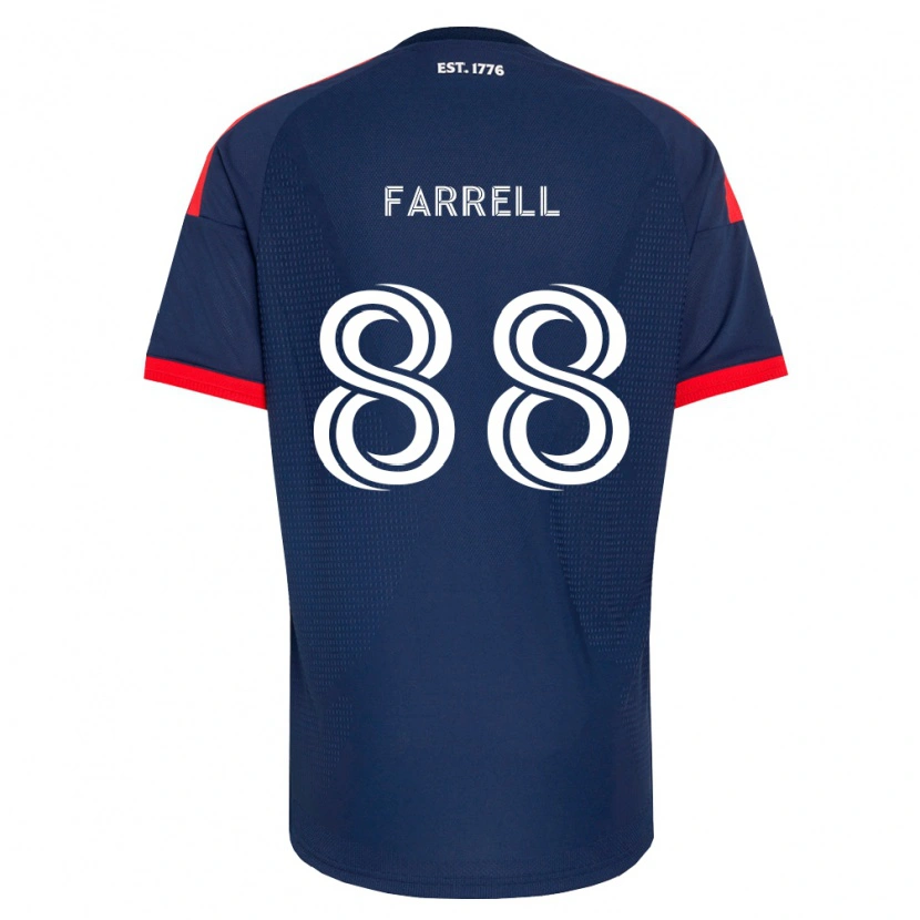 Danxen Dames Andrew Farrell #88 Koninklijk Blauw Rood Wit Thuisshirt Thuistenue 2026/27 T-Shirt België