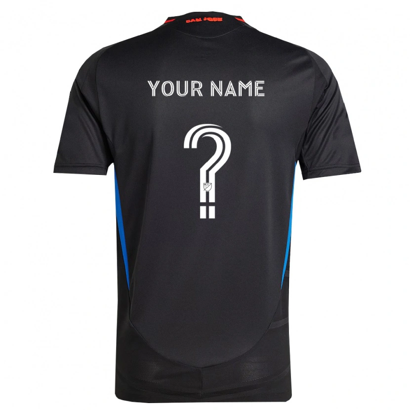 Danxen Dames Uw Naam #0 Blauw Wit Zwart Thuisshirt Thuistenue 2026/27 T-Shirt België