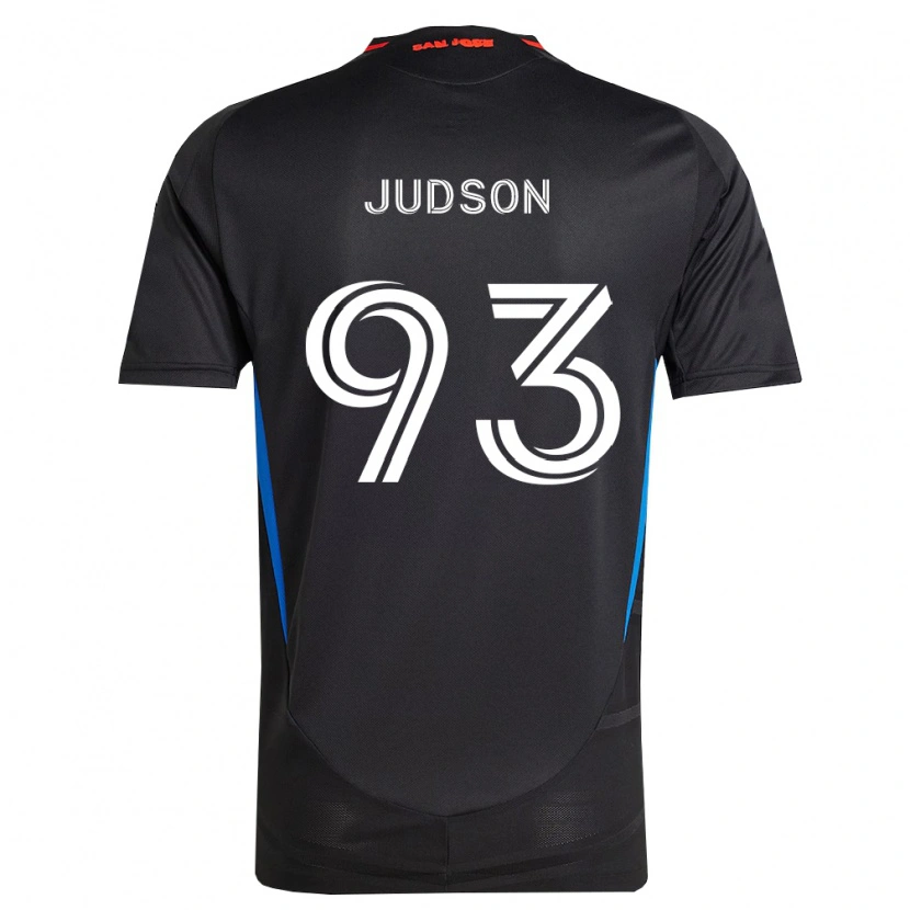 Danxen Dames Judson #93 Blauw Wit Zwart Thuisshirt Thuistenue 2026/27 T-Shirt België