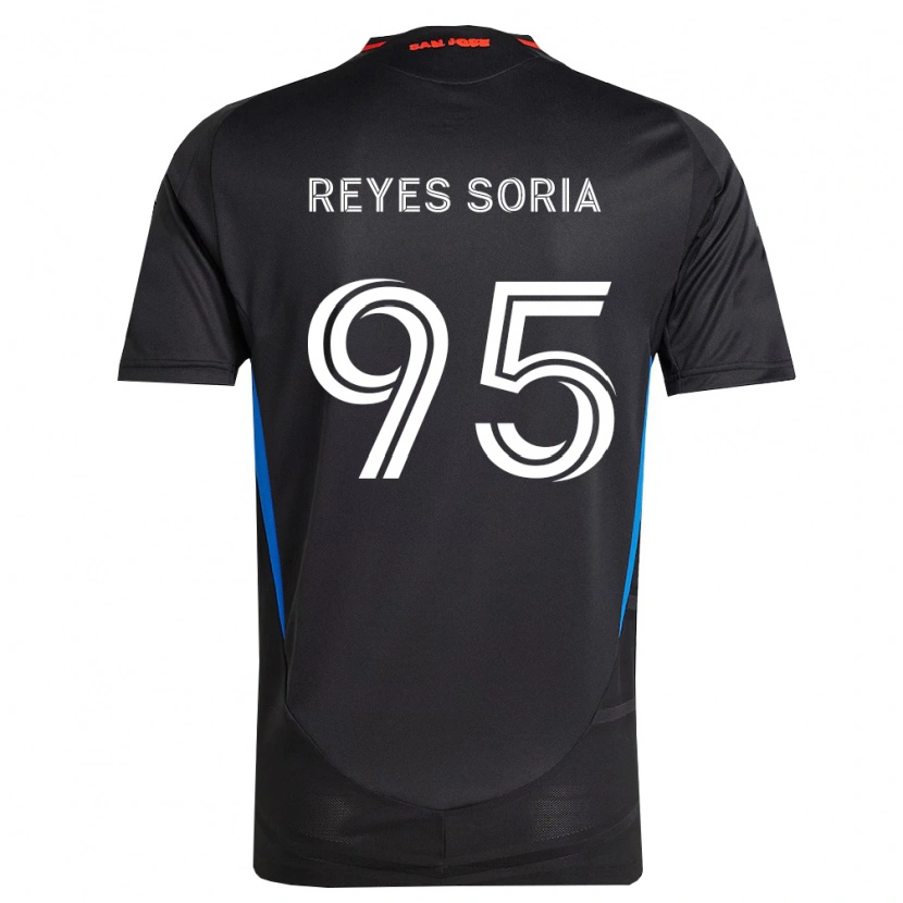 Danxen Dames Randhu Reyes Soria #95 Blauw Wit Zwart Thuisshirt Thuistenue 2026/27 T-Shirt België