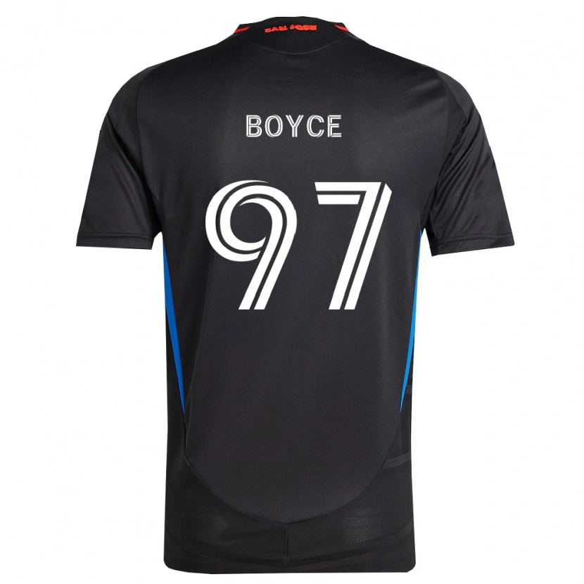 Danxen Dames Warren Boyce #97 Blauw Wit Zwart Thuisshirt Thuistenue 2026/27 T-Shirt België