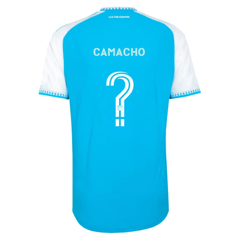 Danxen Dames Jaydus Camacho #0 Hemelsblauw Wit Zwart Thuisshirt Thuistenue 2026/27 T-Shirt België