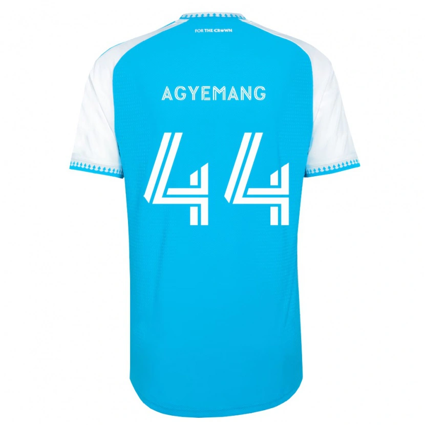 Danxen Dames Morrison Agyemang #44 Hemelsblauw Wit Zwart Thuisshirt Thuistenue 2026/27 T-Shirt België