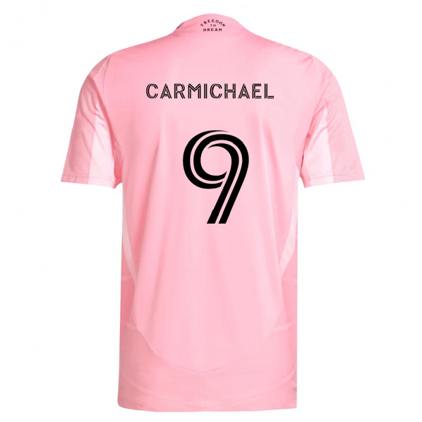 Danxen Dames Ryan Carmichael #9 Roze Zwart Thuisshirt Thuistenue 2026/27 T-Shirt België