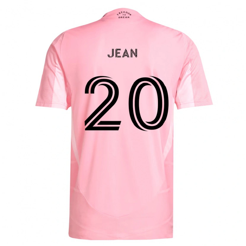 Danxen Dames Corentin Jean #20 Roze Zwart Thuisshirt Thuistenue 2026/27 T-Shirt België