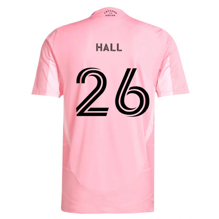 Danxen Dames Tyler Hall #26 Roze Zwart Thuisshirt Thuistenue 2026/27 T-Shirt België