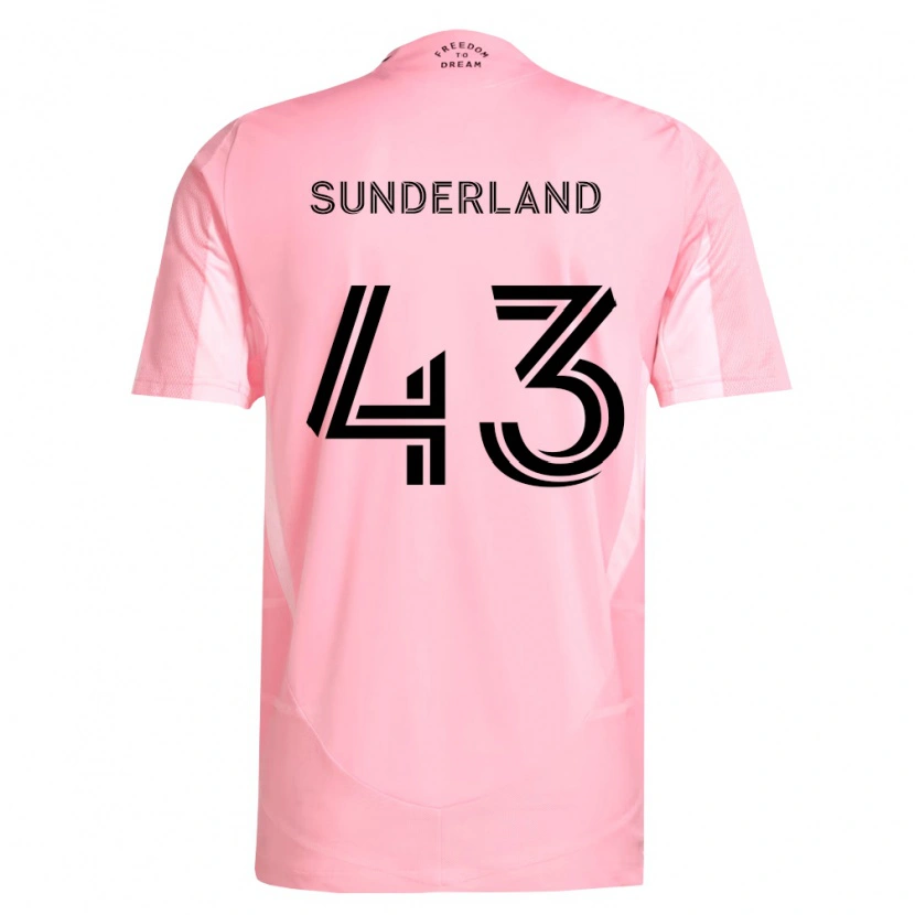 Danxen Dames Lawson Sunderland #43 Roze Zwart Thuisshirt Thuistenue 2026/27 T-Shirt België