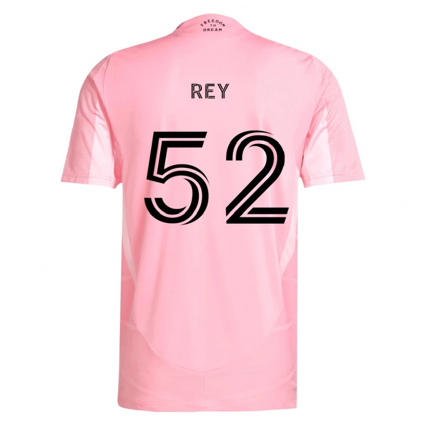 Danxen Dames Diego Rey #52 Roze Zwart Thuisshirt Thuistenue 2026/27 T-Shirt België