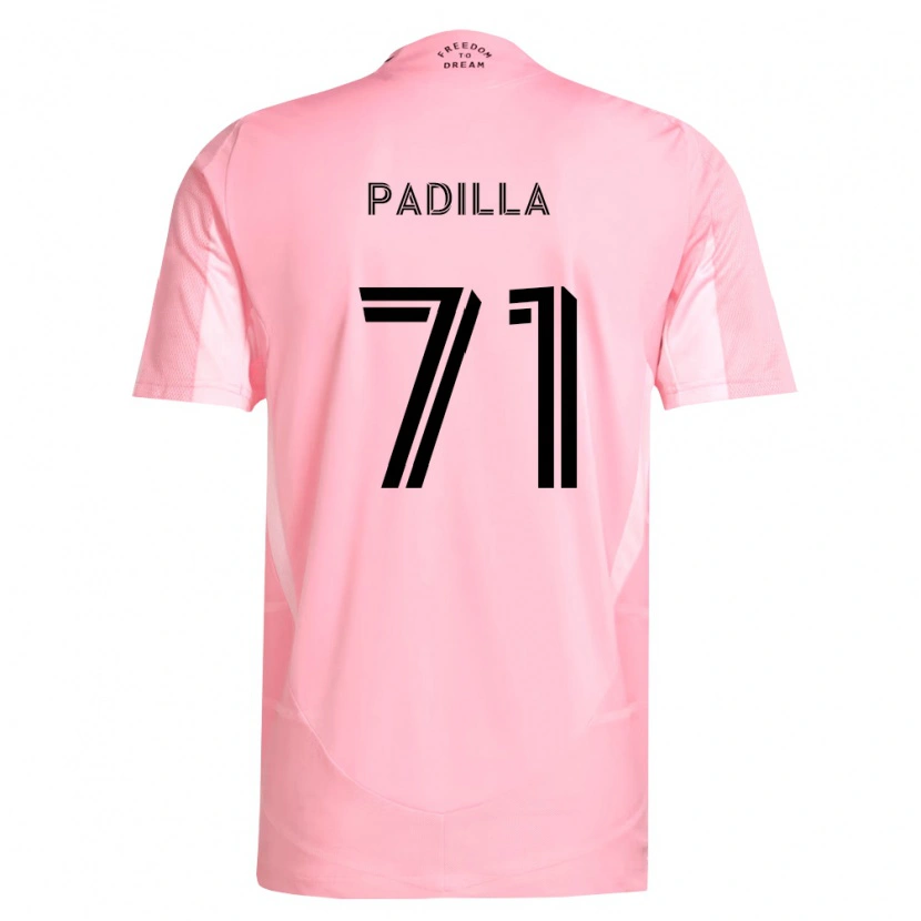 Danxen Dames Alexander Padilla #71 Roze Zwart Thuisshirt Thuistenue 2026/27 T-Shirt België