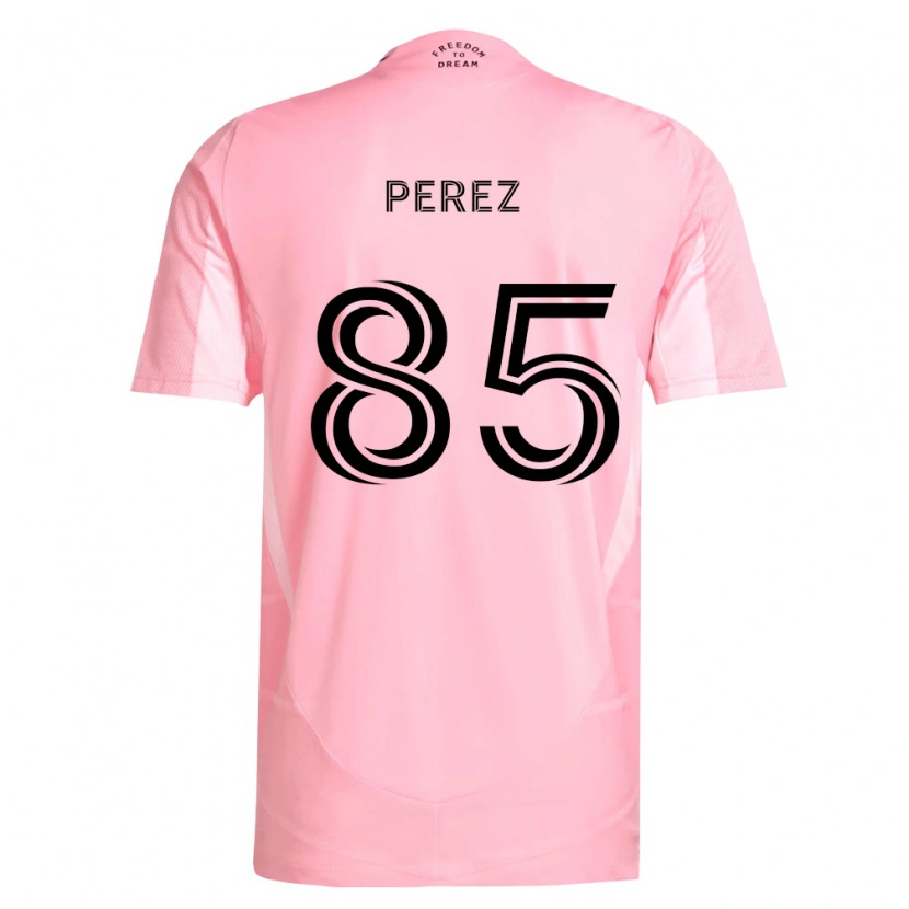 Danxen Dames Matthew Perez #85 Roze Zwart Thuisshirt Thuistenue 2026/27 T-Shirt België