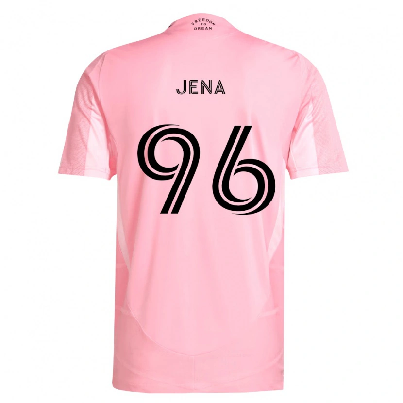 Danxen Dames Nessim Jena #96 Roze Zwart Thuisshirt Thuistenue 2026/27 T-Shirt België