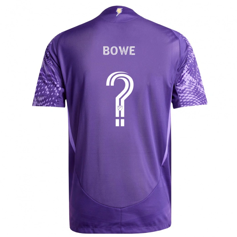 Danxen Dames Thomas Bowe #0 Paars Wit Thuisshirt Thuistenue 2026/27 T-Shirt België