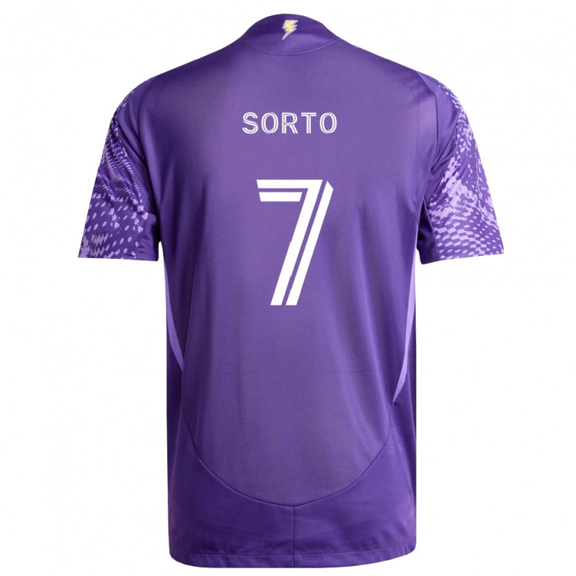 Danxen Dames Gabriel Sorto #7 Paars Wit Thuisshirt Thuistenue 2026/27 T-Shirt België