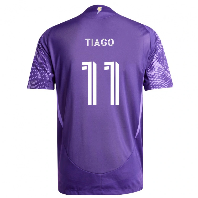 Danxen Dames Tiago Souza De Jesus Carvalho #11 Paars Wit Thuisshirt Thuistenue 2026/27 T-Shirt België