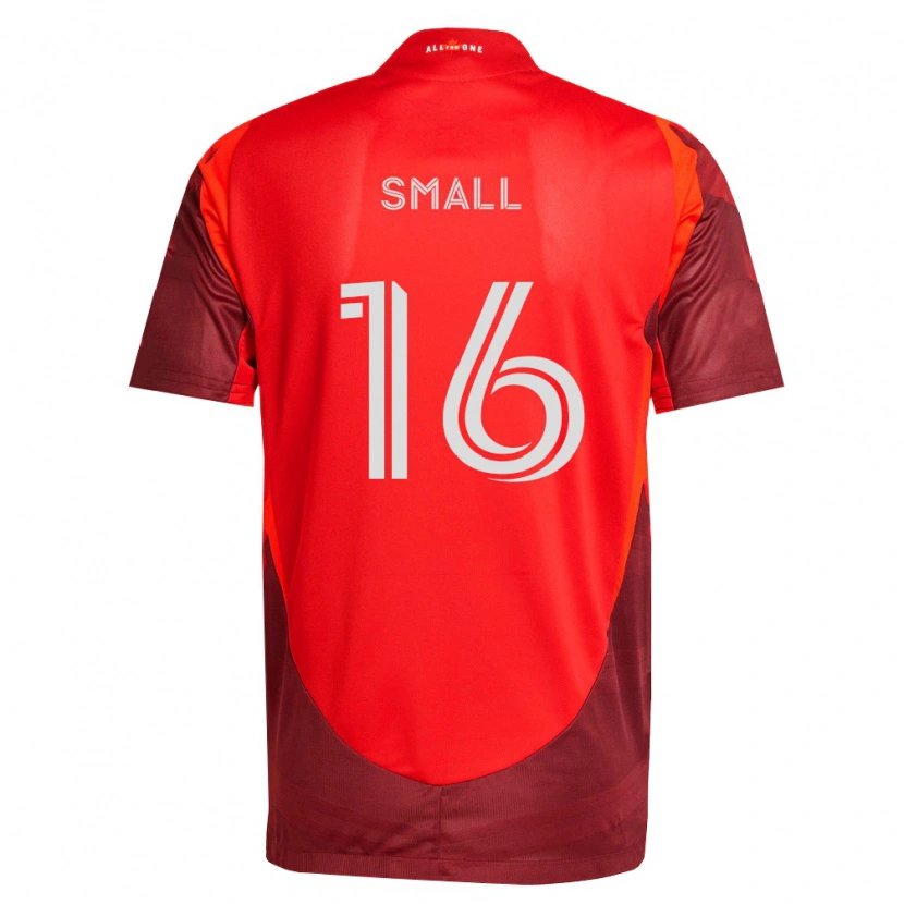 Danxen Dames Khaleel Small #16 Bordeauxrood Thuisshirt Thuistenue 2026/27 T-Shirt België