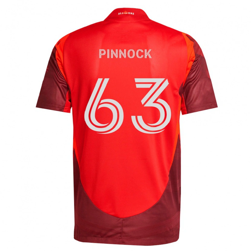 Danxen Dames Shyon Pinnock #63 Bordeauxrood Thuisshirt Thuistenue 2026/27 T-Shirt België