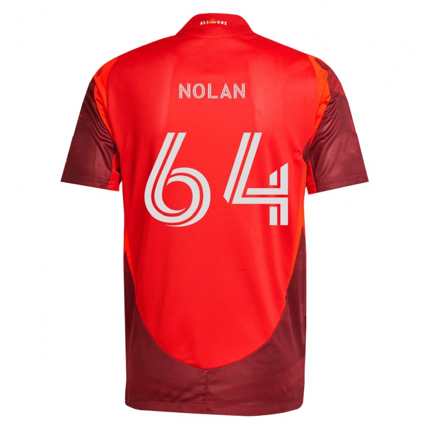 Danxen Dames Jahmarie Nolan #64 Bordeauxrood Thuisshirt Thuistenue 2026/27 T-Shirt België