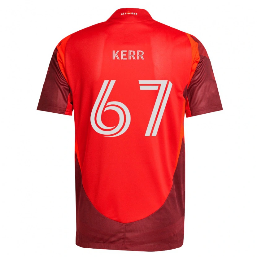 Danxen Dames Kervon Kerr #67 Bordeauxrood Thuisshirt Thuistenue 2026/27 T-Shirt België