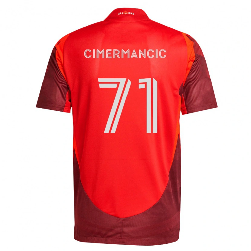 Danxen Dames Markus Cimermancic #71 Bordeauxrood Thuisshirt Thuistenue 2026/27 T-Shirt België