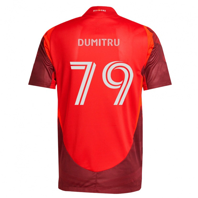Danxen Dames Andrei Dumitru #79 Bordeauxrood Thuisshirt Thuistenue 2026/27 T-Shirt België
