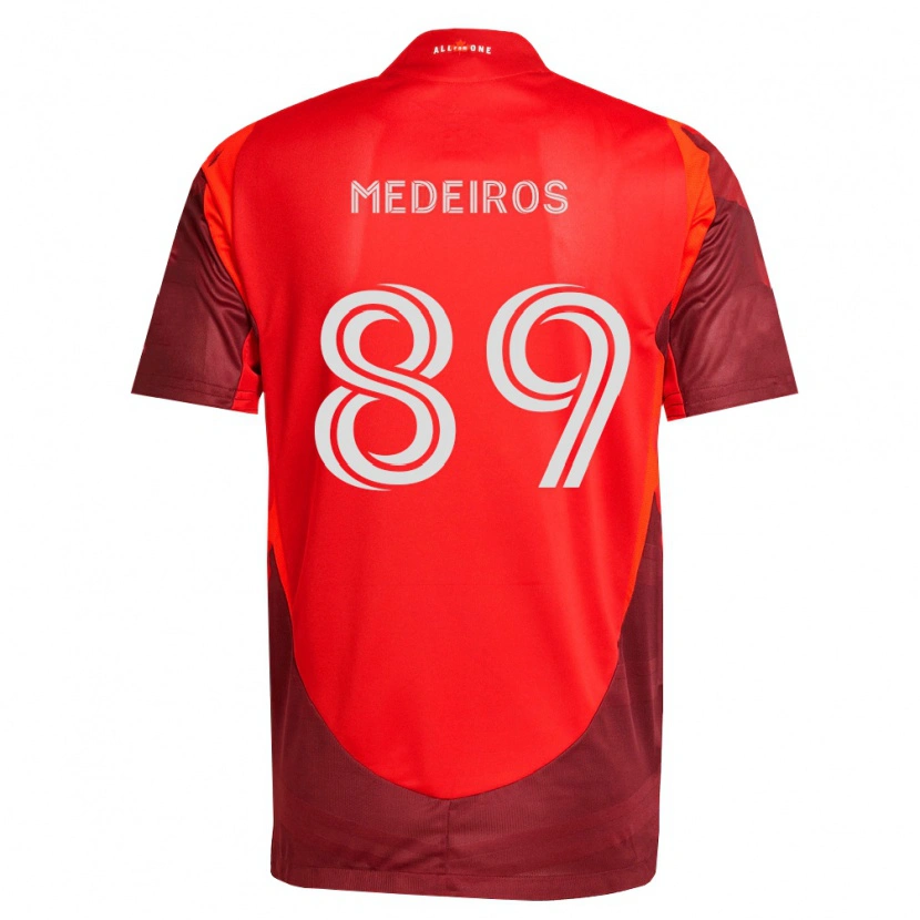 Danxen Dames Matthew Medeiros #89 Bordeauxrood Thuisshirt Thuistenue 2026/27 T-Shirt België