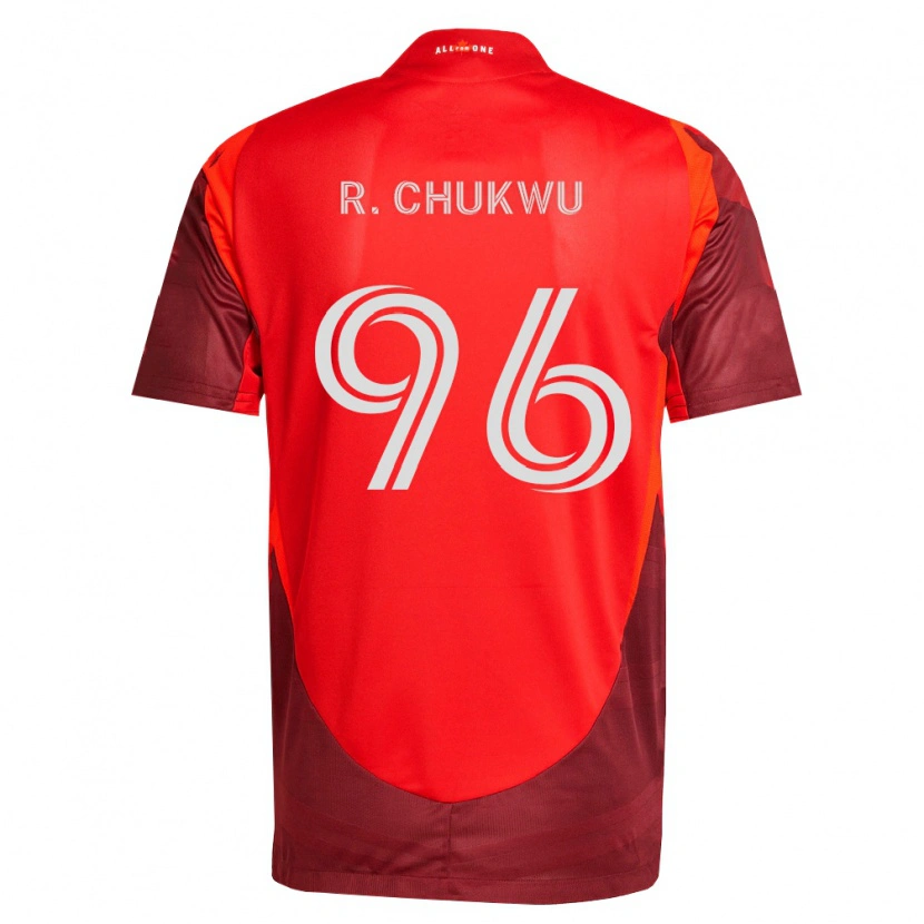 Danxen Dames Richard Chukwu #96 Bordeauxrood Thuisshirt Thuistenue 2026/27 T-Shirt België
