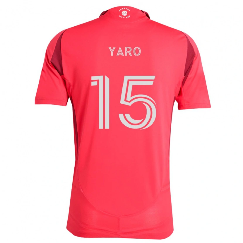 Danxen Dames Joshua Yaro #15 Magenta Wit Thuisshirt Thuistenue 2026/27 T-Shirt België