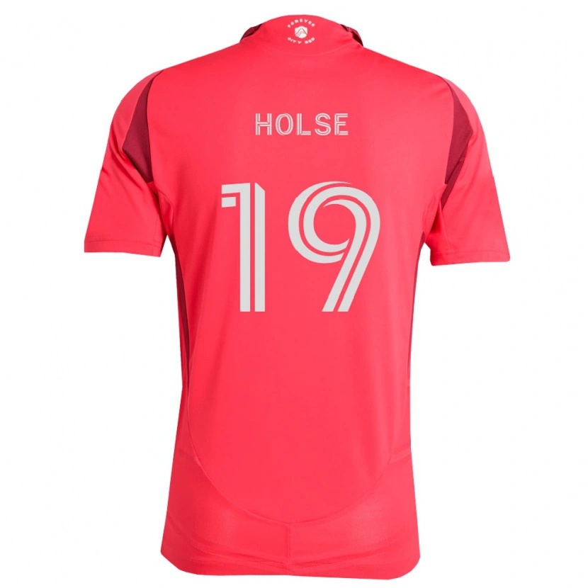 Danxen Dames Carlo Holse #19 Magenta Wit Thuisshirt Thuistenue 2026/27 T-Shirt België