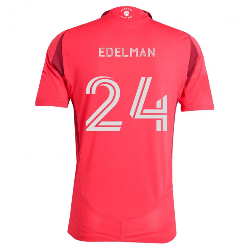 Danxen Dames Daniel Edelman #24 Magenta Wit Thuisshirt Thuistenue 2026/27 T-Shirt België