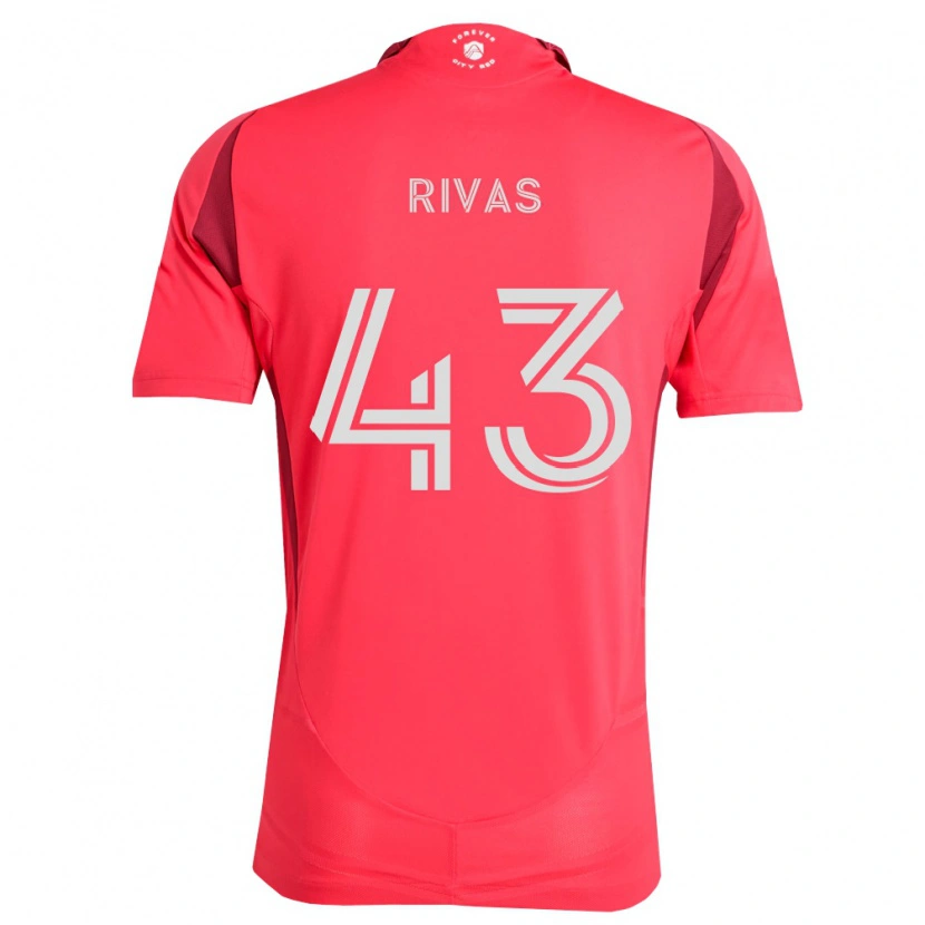 Danxen Dames Sergio Rivas #43 Magenta Wit Thuisshirt Thuistenue 2026/27 T-Shirt België