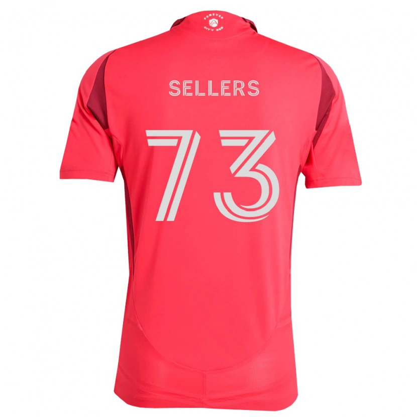 Danxen Dames Braydon Sellers #73 Magenta Wit Thuisshirt Thuistenue 2026/27 T-Shirt België