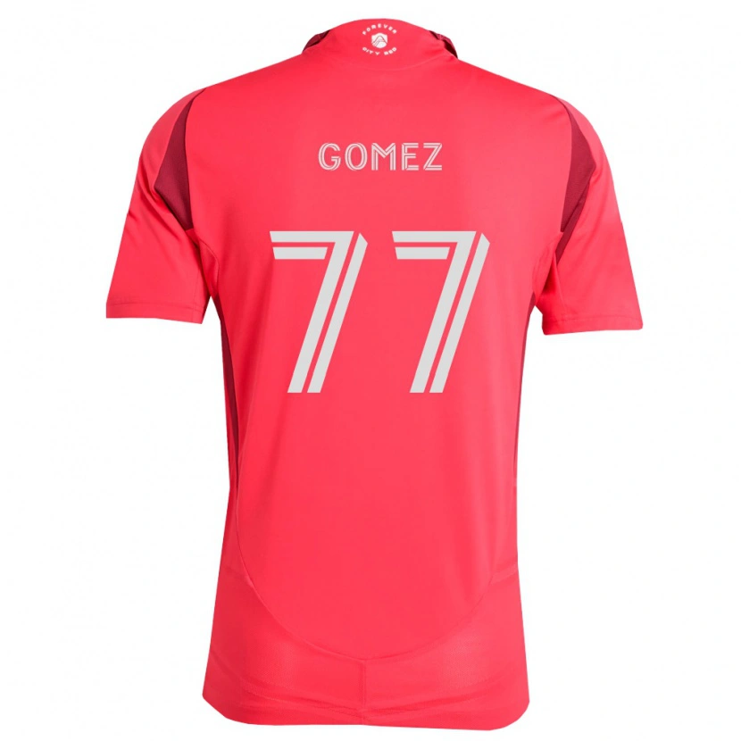 Danxen Dames Sam Gomez #77 Magenta Wit Thuisshirt Thuistenue 2026/27 T-Shirt België