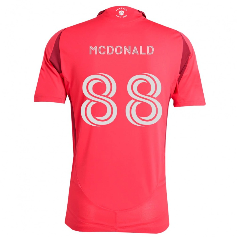 Danxen Dames Patrick Mcdonald #88 Magenta Wit Thuisshirt Thuistenue 2026/27 T-Shirt België