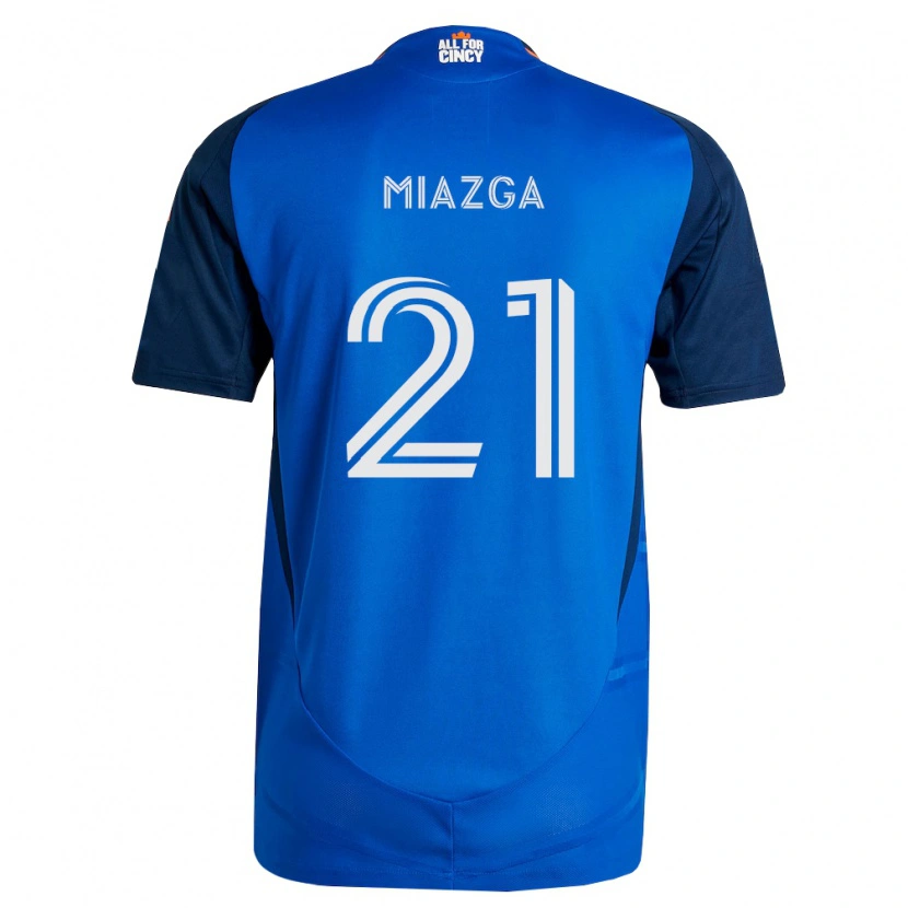 Danxen Dames Matt Miazga #21 Koninklijk Blauw Oranje Thuisshirt Thuistenue 2026/27 T-Shirt België