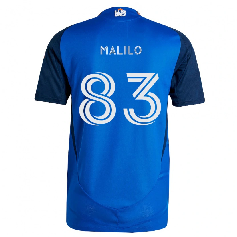 Danxen Dames Chance Malilo #83 Koninklijk Blauw Oranje Thuisshirt Thuistenue 2026/27 T-Shirt België