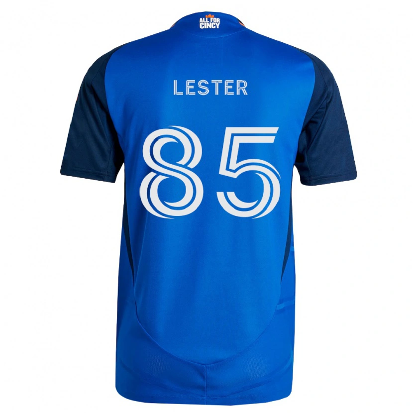 Danxen Dames Dominick Lester #85 Koninklijk Blauw Oranje Thuisshirt Thuistenue 2026/27 T-Shirt België
