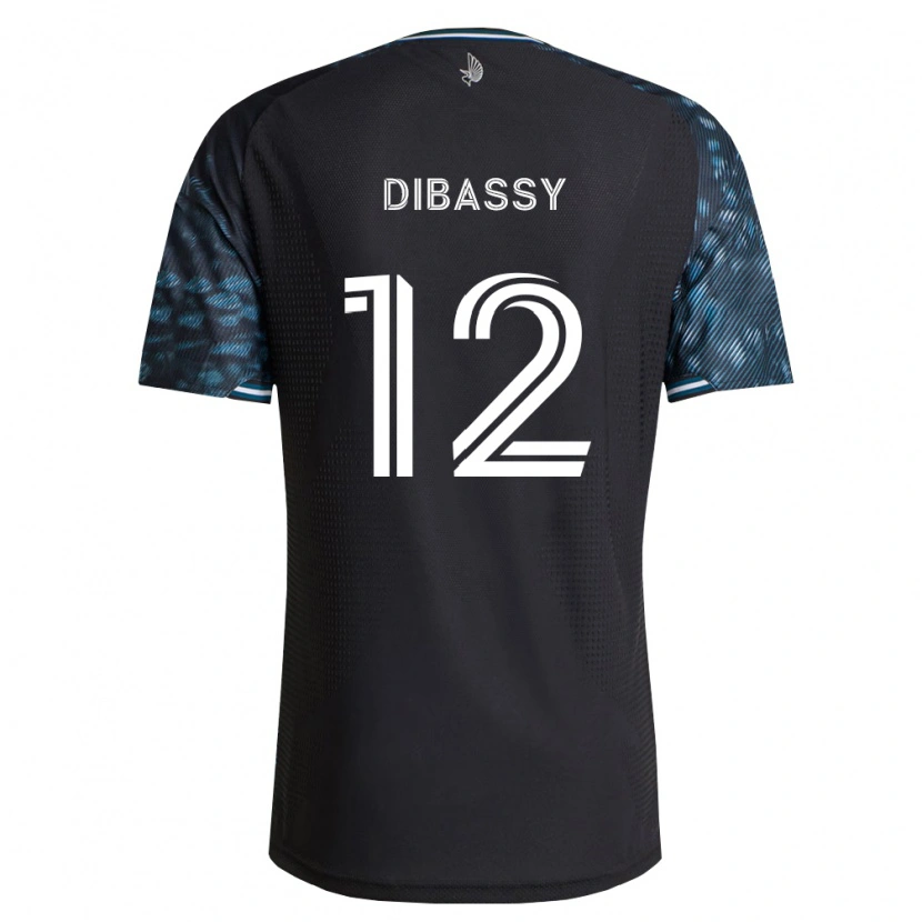 Danxen Dames Bakaye Dibassy #12 Zwart Wit Thuisshirt Thuistenue 2026/27 T-Shirt België
