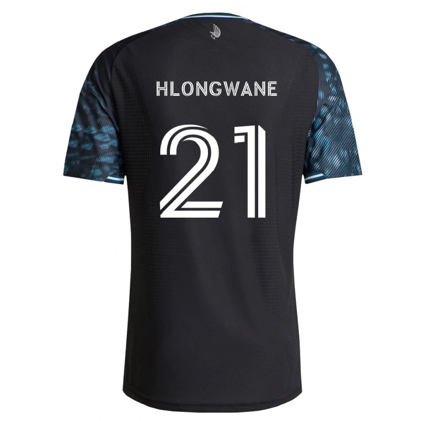 Danxen Dames Bongokuhle Hlongwane #21 Zwart Wit Thuisshirt Thuistenue 2026/27 T-Shirt België