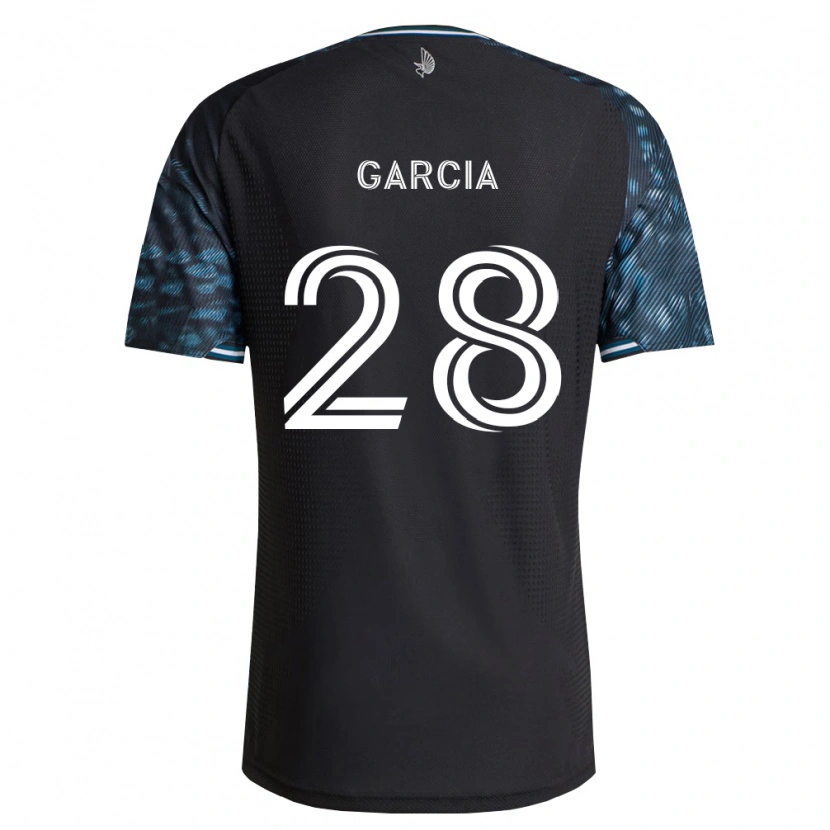 Danxen Dames Mender García #28 Zwart Wit Thuisshirt Thuistenue 2026/27 T-Shirt België