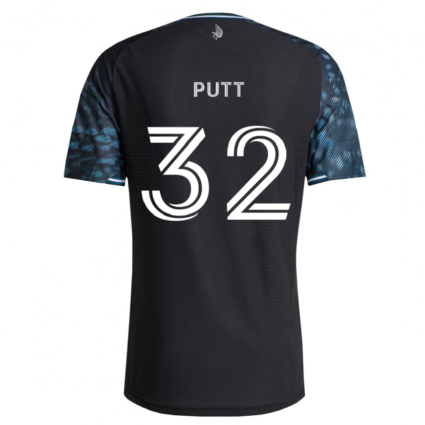 Danxen Dames Troy Putt #32 Zwart Wit Thuisshirt Thuistenue 2026/27 T-Shirt België