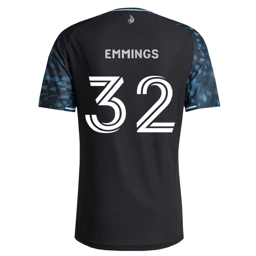 Danxen Dames Fred Emmings #32 Zwart Wit Thuisshirt Thuistenue 2026/27 T-Shirt België