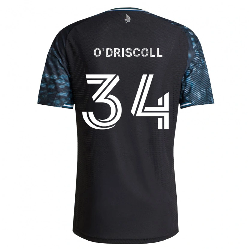 Danxen Dames Rory O'driscoll #34 Zwart Wit Thuisshirt Thuistenue 2026/27 T-Shirt België