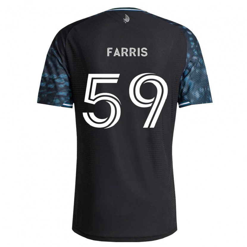 Danxen Dames John Farris #59 Zwart Wit Thuisshirt Thuistenue 2026/27 T-Shirt België