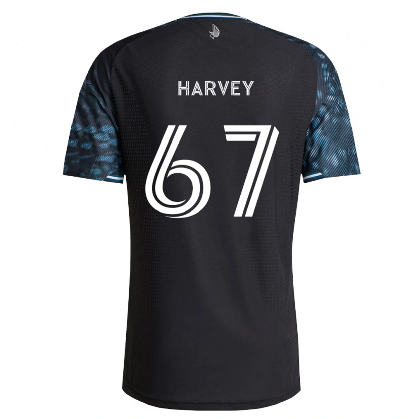 Danxen Dames Carlos Harvey #67 Zwart Wit Thuisshirt Thuistenue 2026/27 T-Shirt België