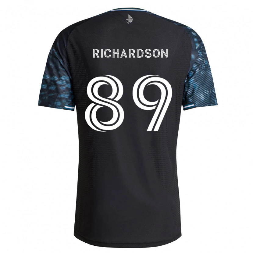 Danxen Dames Nick Richardson #89 Zwart Wit Thuisshirt Thuistenue 2026/27 T-Shirt België