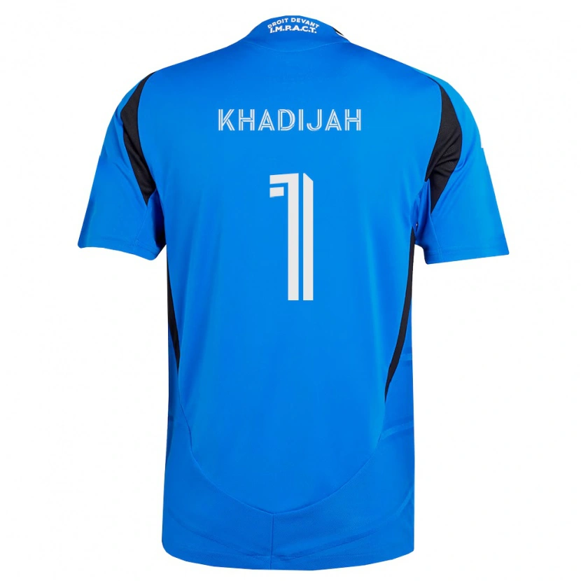 Danxen Dames Cissé Khadijah #1 Blauw Wit Zwart Thuisshirt Thuistenue 2026/27 T-Shirt België