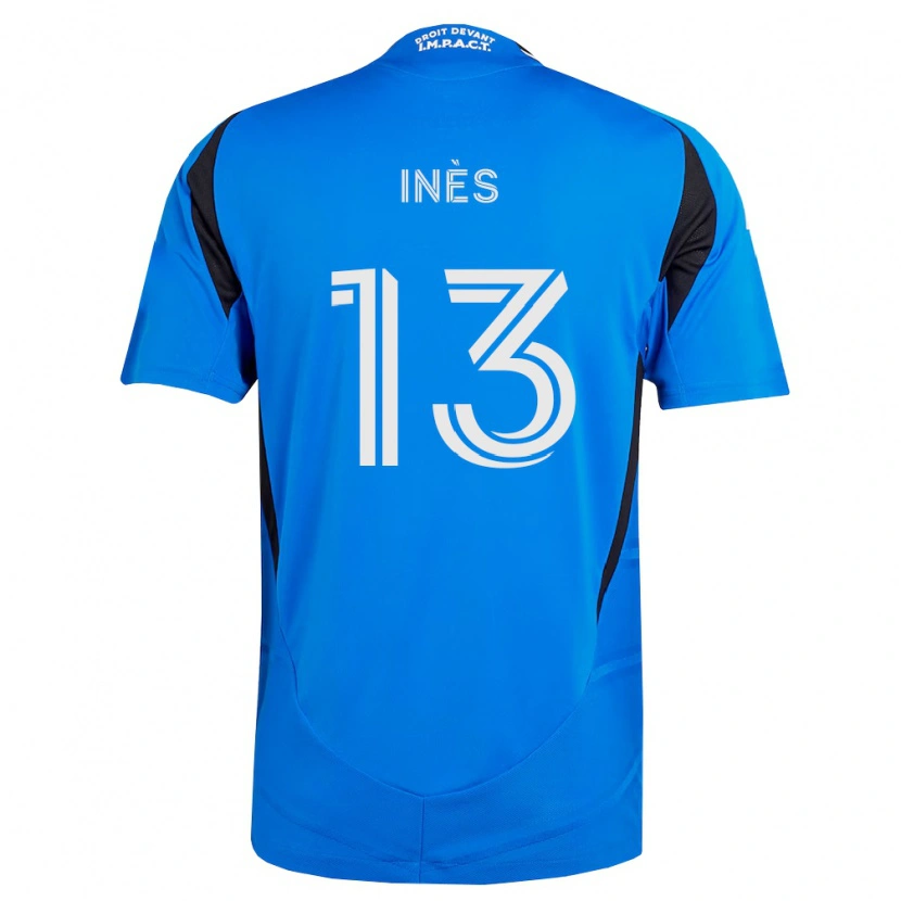 Danxen Dames Nourani Inès #13 Blauw Wit Zwart Thuisshirt Thuistenue 2026/27 T-Shirt België