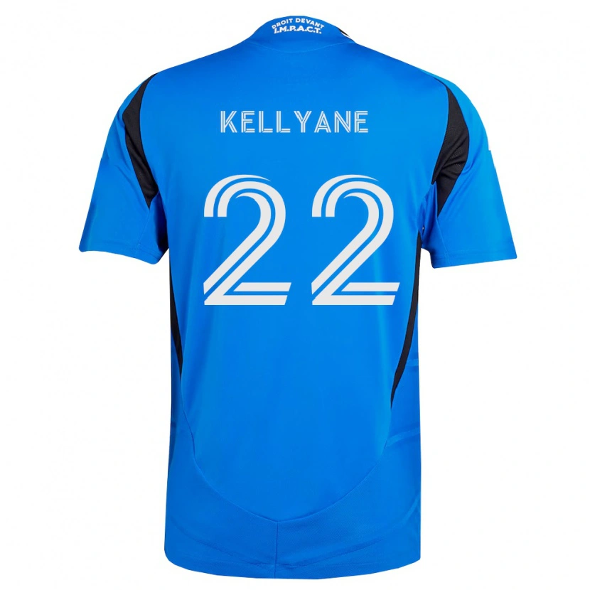 Danxen Dames Dumas Kellyane #22 Blauw Wit Zwart Thuisshirt Thuistenue 2026/27 T-Shirt België